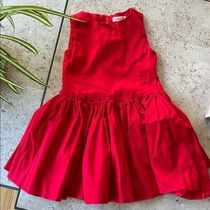 Crewcuts Bright Red Casual Kids Dress